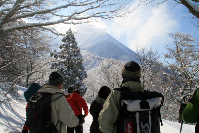 大山スノーシュー